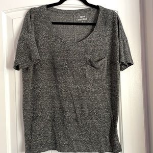 Old navy charcoal boyfriend tee